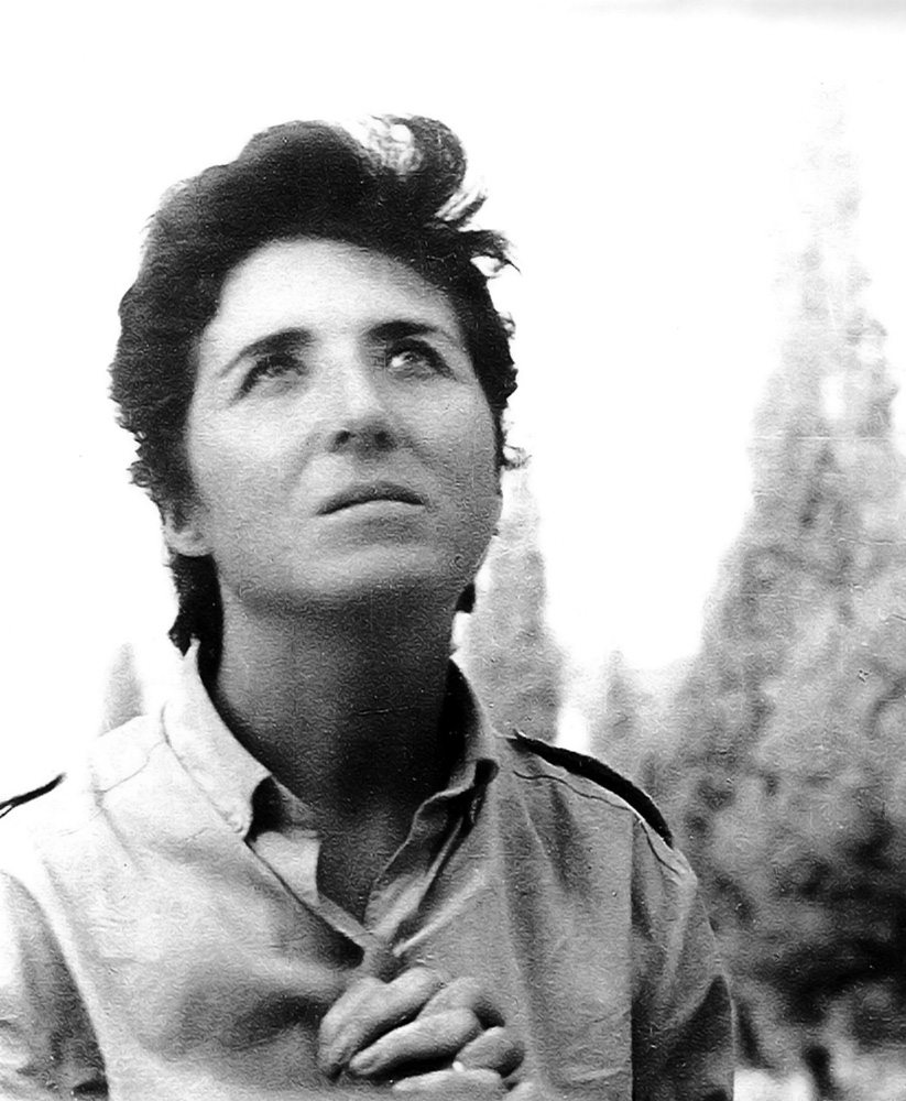 Carmen Hernández nel 1964 a Ein Karem