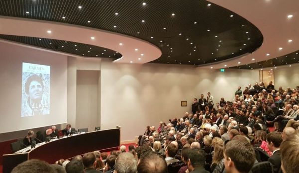 Carmen Hhernandez Camino Neocatecumenal Presentacion del libro Diarios Auditorium CEI en Roma
