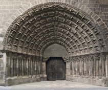 Carmen Hernández - Puerta del Juicio. Catedral de Tudela (España)